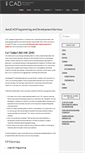 Mobile Screenshot of cadprogramming.net